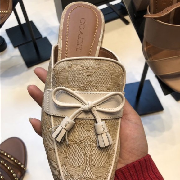 Coach slippers brandnew never use with box - Picture 3 of 3